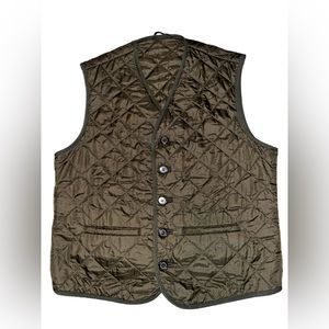 Men’s Barbour Quilted Vest Size Medium